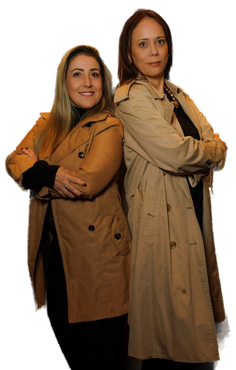 As sócias Carol Romano e Giuliana Simões, da Simões Romano Advogadas